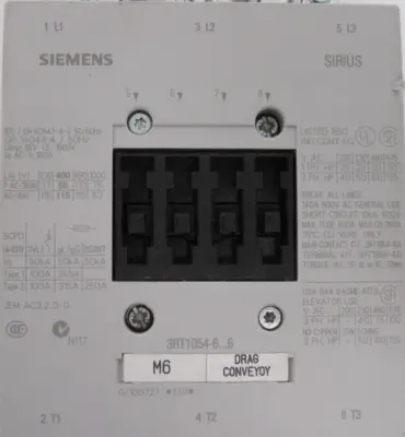 NEW SIEMENS 3RT1054-6AP36 CONTACTOR 3RT10546AP36