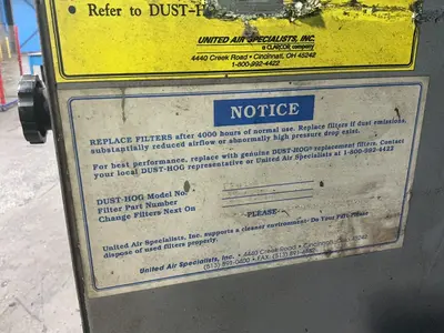 Used UNITED AIR SPECIALISTS, INC FPH23 Dust Collectors Ohio US | HGR 24 #1460619