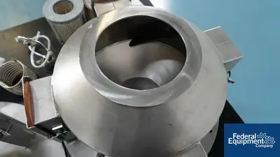 USED Vector Vector Coating Pan, Model LDCS3, S/S