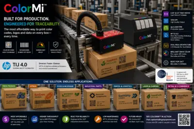 New | in-Stock CAPITAL MAILING EQUIPMENT COLORMI™ CMYK Envelope production and printing Michigan US | Capital Mailing Equipment #1494235