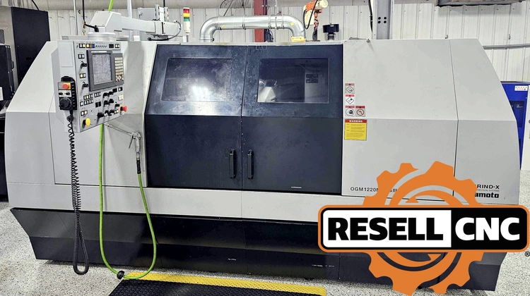 Used 2017 Okamoto OGM12-20NCAGIII Cylindrical Grinders Including Plain & Angle Head Florida US | Resell CNC #206820