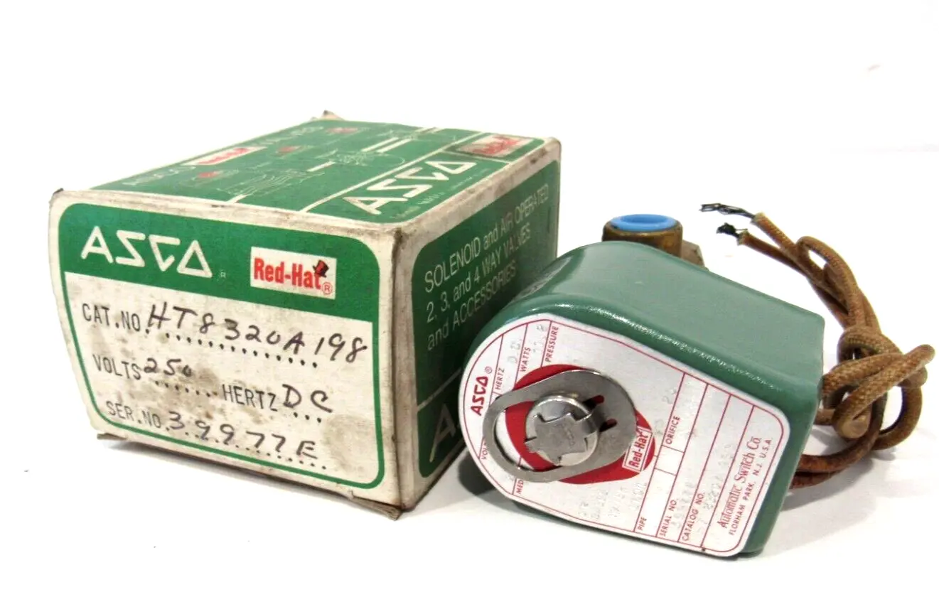 NEW ASCO HT8320A198 SOLENOID VALVE