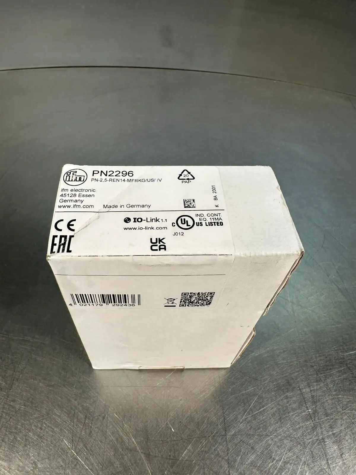 USED IFM PN2296