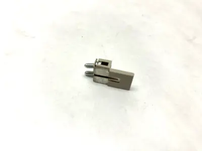 USED BUSSMANN JUMPER TERMINAL BLOCK 2 POSITION