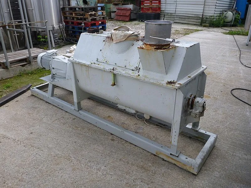 250 Liter Carbon Steel Paddle Powder Mixer