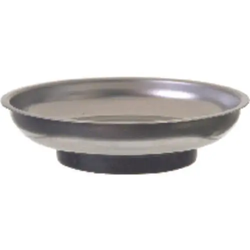 PRM Pro 5-1/2" Round 1-1/8" Deep Round Magnetic Parts Bowl Tool Tray Holder