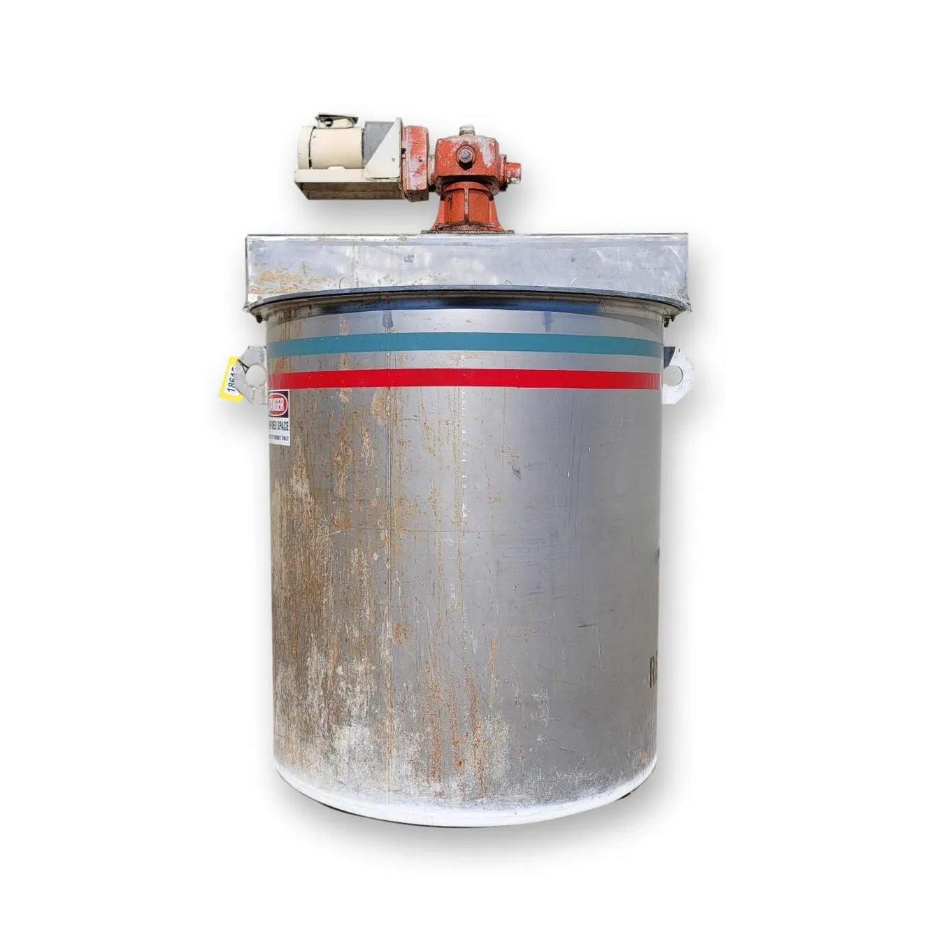Used Bendel 2,000 Liter (550 Gallon) Stainless Steel Vertical Mix Tank