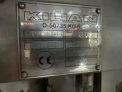 Kilian model T100 18 IFT-B 18 station tablet press