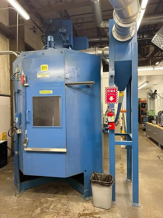 New | in-Stock 2007 WHEELABRATOR WS 4/210 Spinner Hanger Shot Blaster Pennsylvania US | Shot Blasting Equipment #907665