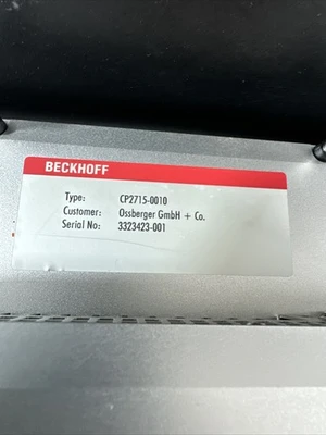 USED Beckhoff CP2715-0010