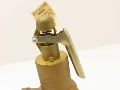Kunkle Valve 6283HG01-KM Pressure Relief Valve Size 1-1/2" Male Set 37 PSI Brass