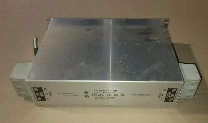 Used SCHAFFNER EMC FN258-75-34 Misc Electrical & Power Parts Wisconsin US | Lemke Machinery Sales #313372