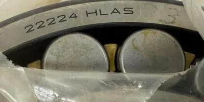 NEW FAG 22224 HLAS C3 RADIAL SPHERICAL ROLLER BEARING 120mmX215mmX58mm