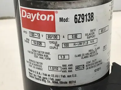 USED DAYTON 6Z913B