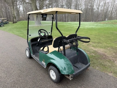 (1) 2017 E-Z-Go golf cart with a Kawasaki gas engine, model 625111G01, does not include Club canopy ...