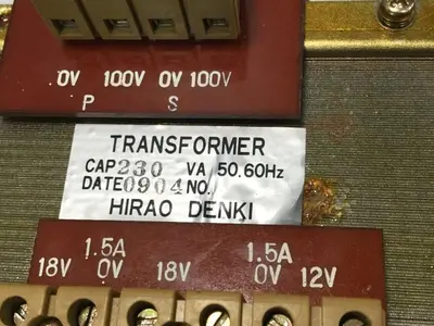 USED HIRAO DENKI HDT 230VA