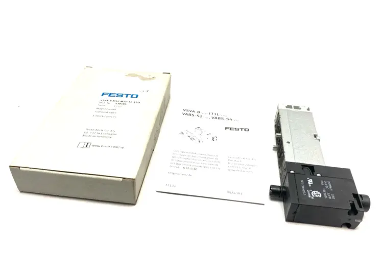 New | in-Stock Festo Pneumatic Solenoid Valve, 5/2 Monostable 539159 Solenoid Valves Michigan US | Maverick Industrial Sales #1391416