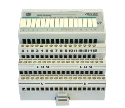 ALLEN BRADLEY 1794-OB16P MODULE SER. A W/1794-TB3 SER. A TERMINAL 1794OB16P