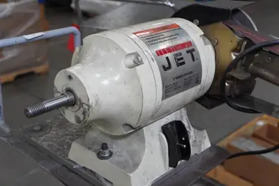 Jet JBG-8A 8" Bench Grinder on Stand with Belt Attachment