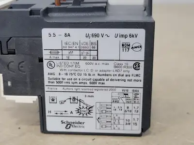 USED SCHNEIDER ELECTRIC LRD 12