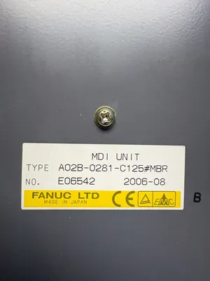 Used FANUC A02B-0281-C125#MBR Misc Electrical & Power Parts South Carolina US | ESS Industrial Equipment Sales #1388427