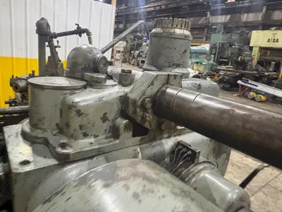 #2A WARNER & SWASEY MODEL #M-510 TURRET LATHE WITH BAR FEED: YOBRO #24459