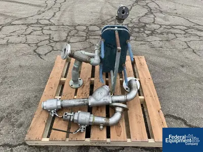 USED Polaris Plate Heat Exchanger 13.45 Sq Ft Polaris Plate Heat Exchanger, 316 S/S, 150#