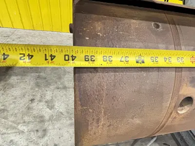 36” YODER RECOILER WITH HYDRAULIC PUSH-OFF & SEPERATION: STOCK  #22954