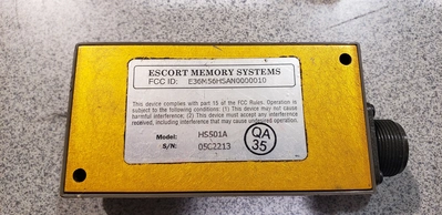 Escort Memory Systems Read-Write Face-Emitting Antenna HS501A