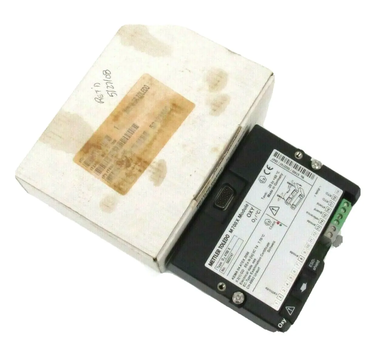 NEW METTLER TOLEDO M 700X MODULE TYPE O2 4700 X 52 121 189 M700X