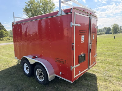 Used 1999 HAULMARK GC612BT  6' X 12' Box Trailers Michigan US | Miedema Asset Management Group #1437121
