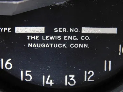 The Lewis Engineering Co. 27S24B2 24 Point Temp. Selector Switch 4" Face New