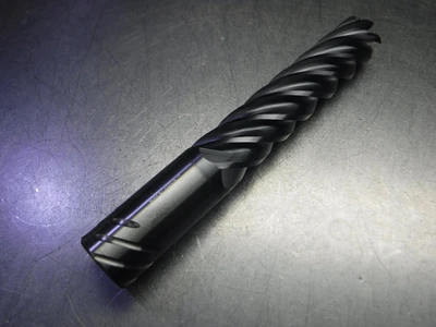 Kennametal 1.250" 6 Flute Carbide Endmill UJDE1250N6HBF KCSM15 (LOC3340)