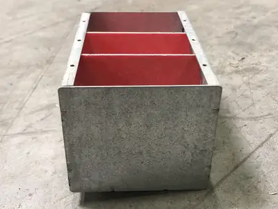 3-Gang Masonry Box, 6x4"