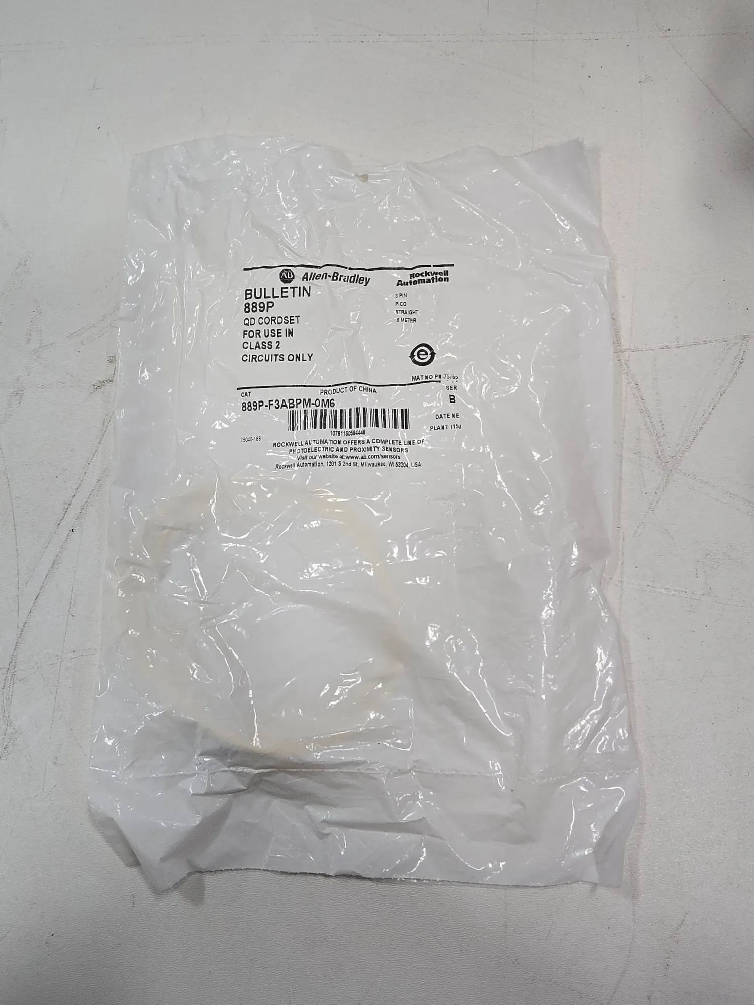 NEW ALLEN BRADLEY 889P-F3ABPM-0M6