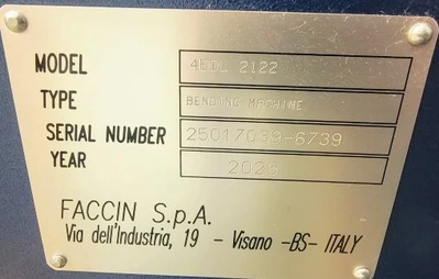 NEW FACCIN 4EDL-2122