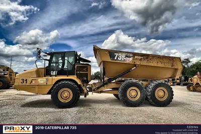 Used 2019 CATERPILLAR 735 Articulated Dump Trucks Louisiana US | Proxy Equipment #1377959