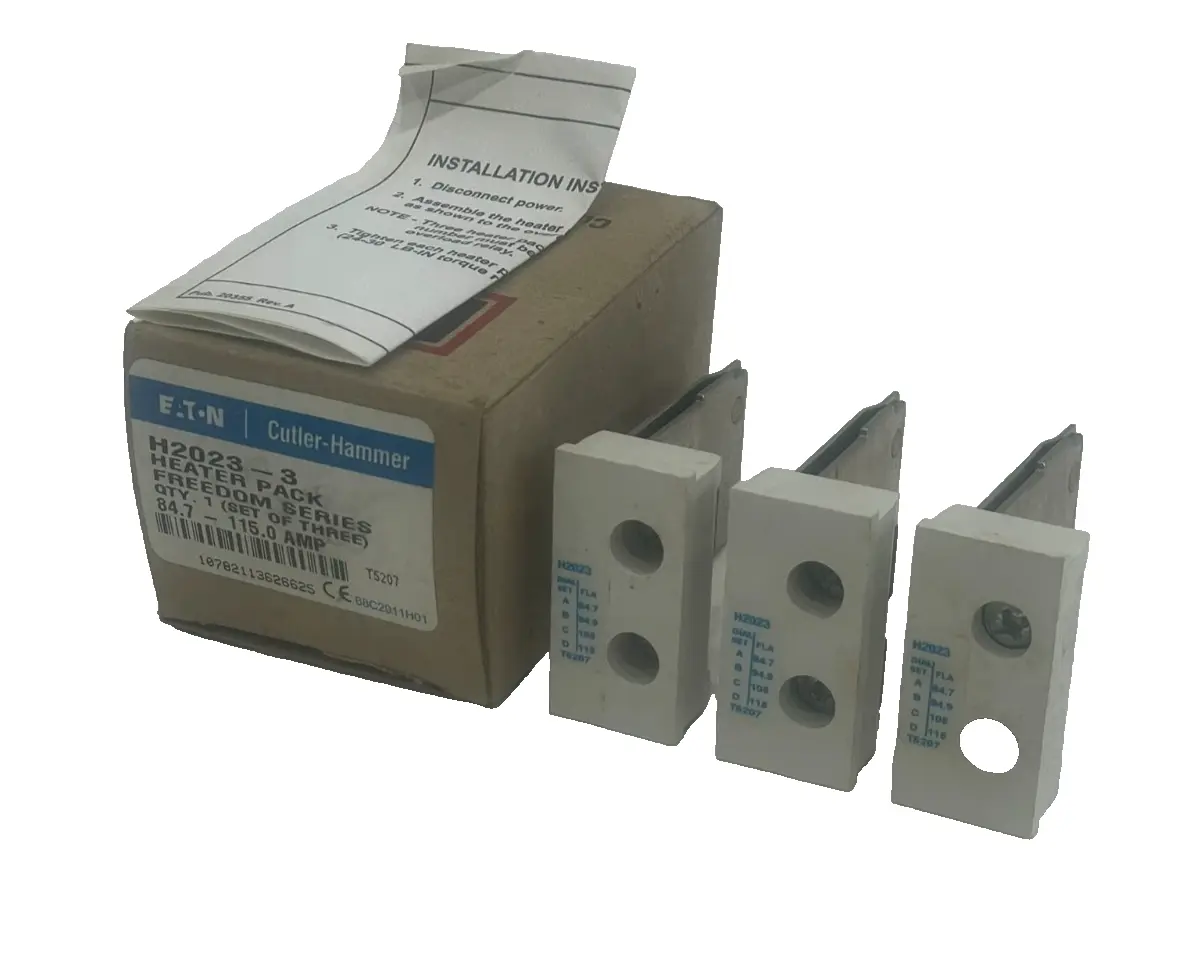 NEW EATON /CUTLER HAMMER H2023 -3 OVERLOAD THERMAL UNIT H2023 3 COUNT