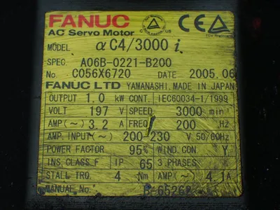 USED FANUC A06B0221B200