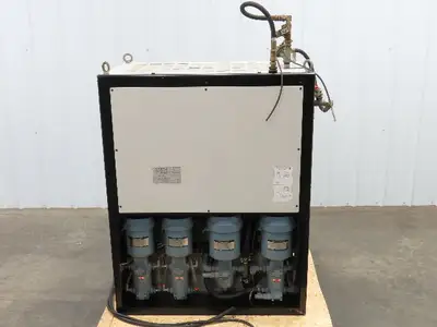 Kanto Seiki Oilmatic Hydraulic Oil Chiller 7 Pumps Multi In/Out 200/220V 3Ph