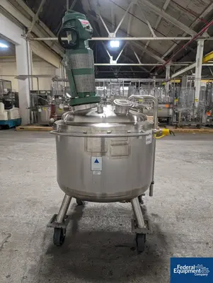 USED Precision 200 Liter Precision Stainless Reactor, 316L S/S, 45/100#