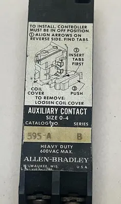 Used ALLEN-BRADLEY 595-A Miscellaneous Equipment (Electrical & Power) Ohio US | Surplus Asset Holdings #1245328