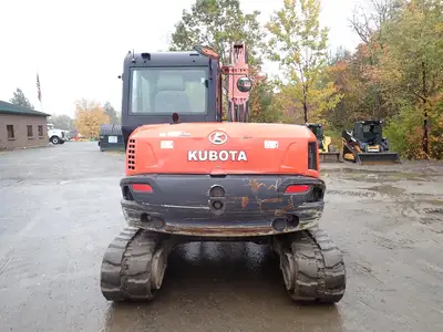 Used 2018 KUBOTA KX080-4 Excavators Massachusetts US | Brookside Equipment Sales #1558188