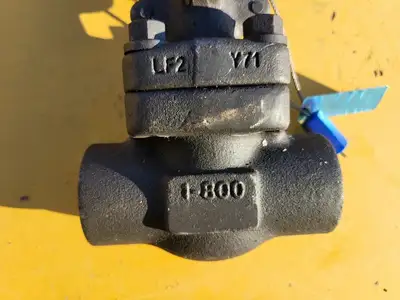 1" Class 800 Gate Valve API 602