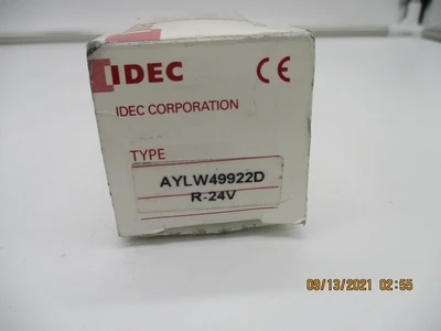 NEW IDEC AYLW49922DN-R-24V