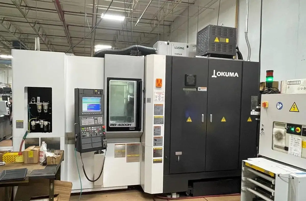 Used 2018 OKUMA MB-4000H Horizontal Machining Centers Illinois US | ABL Technology LLC #1394739