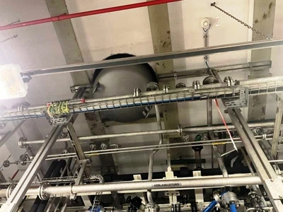 Ellerwerk 734 C cGMP perforate basket centrifuge, 316SS.