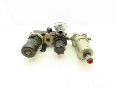 SMC CKD AMG150C-N02C Water Separator Regulator Valve Lubricator Assembly