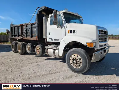 Used 2007 STERLING L8500 Dump trucks Louisiana US | Proxy Equipment #1379818