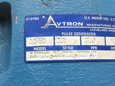 Avtron M560 IR Style 1R Pulse Generator Tachometer Rotary Encoder 12VDC 240 PPR